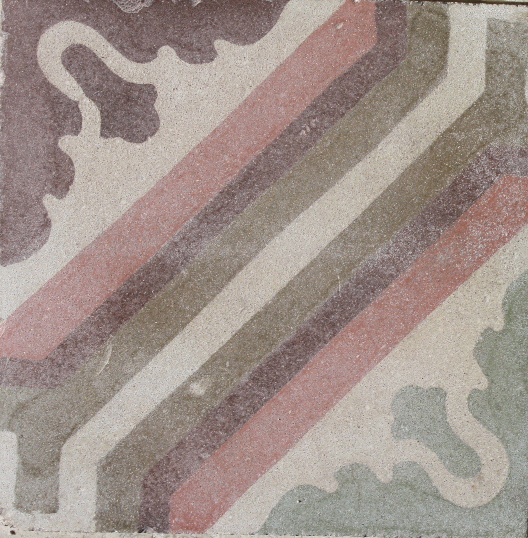 cementina di recupero decorata c 106